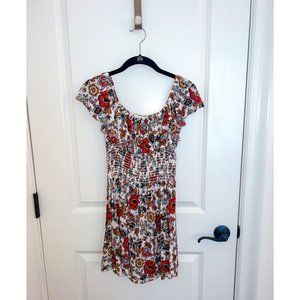 Audrey 3+1 Off The Shoulder Smocked Dress